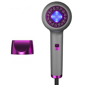 مجفف شعر ذكي بالأشعة تحت الحمراء البعيدة عالي القدرة مع ضوء أزرق وتقنية الأيونات السالبة، أداة تصفيف شعر مريحة وأنيقة - Product Image 3