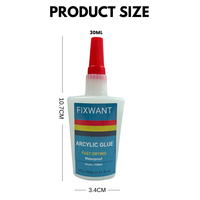 OEM ODM 30ML Colle Acrylique Forte Instantanée Adhésif PMMA Transparent pour ABS PVC Plexiglas Plastique Réparation Étanche