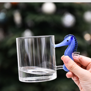 Tazza in Vetro con Animali 3D, Decorazione Artigianale, Bicchieri Colorati Senza Piombo per Regali ai Bambini - Product Image 4