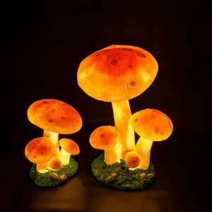Nouveauté paysage champignon lumière LED AC plastique pour Villa jardin cour pour pelouse place publique parc <span class=keywords><strong>immobilier</strong></span> décoration - Product Image 2