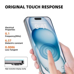ฟิล์มกระจกนิรภัยแบบเต็มจอ 2.5D ป้องกันการแตก สำหรับ <span class=keywords><strong>iPhone</strong></span> 11 12 13 14 15 16 17 18 Pro Max Ultra Fold - Product Image 5