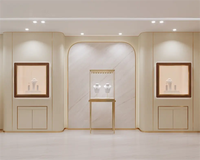 Vitrines de Musée de Luxe en MDF en Gros, Vitrines en Verre Éclairées par LED, Vitrines Verrouillables en Acier Inoxydable, Taille et Couleur Personnalisables pour
