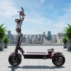 Patinete Eléctrico Plegable de Doble Motor con 72V 80Ah, Gran Potencia, <span class=keywords><strong>Ruedas</strong></span> de Aluminio Rápidas, Largo Alcance, Capacidad de Carga de 150 kg - Product Image 2