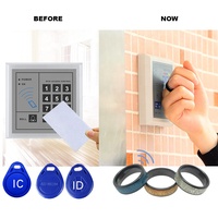 CMRFID moderne mode portable hommes femmes Couple noir or doigt électronique NFC Smart Ring pour téléphone payer