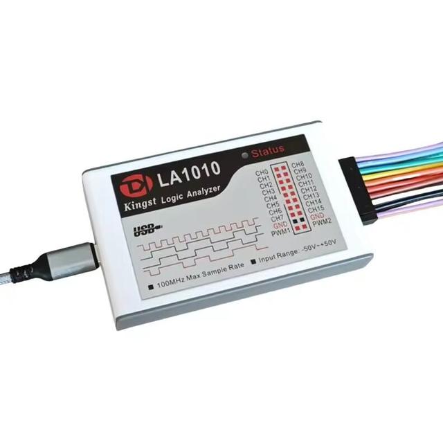 LA1010 16CH USB Logic Analyzer MCU ARM FPGA Debug Tool English Software
