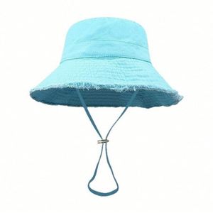 Nouvelle Collection Été 2025 – Chapeau Bob Tendance en Coton Délavé à Bords Frangés pour Femme et Homme – Protection Solaire - Product Image 6