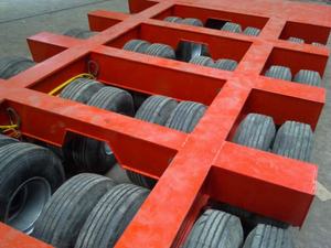 Semi <span class=keywords><strong>remorque</strong></span> Lowboy 100T/Cinq lignes Dix essieux Semi <span class=keywords><strong>remorque</strong></span> robuste de 150 tonnes pour transporter l'équipement lourd à vendre - Product Image 4