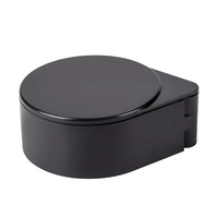 Présentoir à Cocktails Rotatif Portable à 3 Niveaux en Plastique ABS, Design Moderne, Couleur et Logo Personnalisables pour Bars