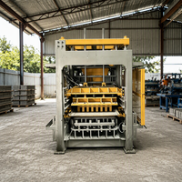 Machine à blocs creux en ciment à haut rendement QT5-15, machine électrique de fabrication de briques, machine de fabrication de blocs pour usine de briques