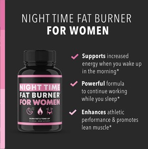 Capsule Brucia Grassi Notturne per Donne, Integratore di Supporto Corporeo per la Notte, Favorisce il Modellamento del Corpo e la Qualità del Sonno, 60 Capsule - Product Image 4