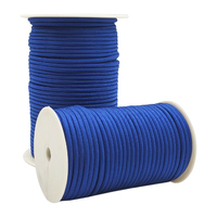 Corde tressée de sécurité pour l'escalade en plein air, en polyester réutilisable, haute résistance, souple, 100 m (32 pi), 20 kN, anti-bactérienne