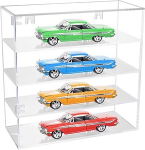 Mô hình 6 xe ô tô hiển thị trường Hợp cho mô hình xe ô tô multideck Bộ sưu tập hộp acrylic bảo vệ hiển thị trường hợp <span class=keywords><strong>1</strong></span>/64 Đồ chơi xe hơi hiển thị trường hợp <span class=keywords><strong>1</strong></span>/<span class=keywords><strong>18</strong></span> - Product Image 3