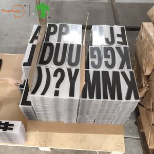 لوحات حروف من البلاستيك الشفاف المخصص لوضع علامات رسائل قابلة للتغيير - Product Image 4