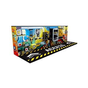 Mur d'escalade coloré pour enfants, équipement de parc d'aventure et de divertissement, mur d'obstacles pour l'escalade en intérieur - Product Image 1