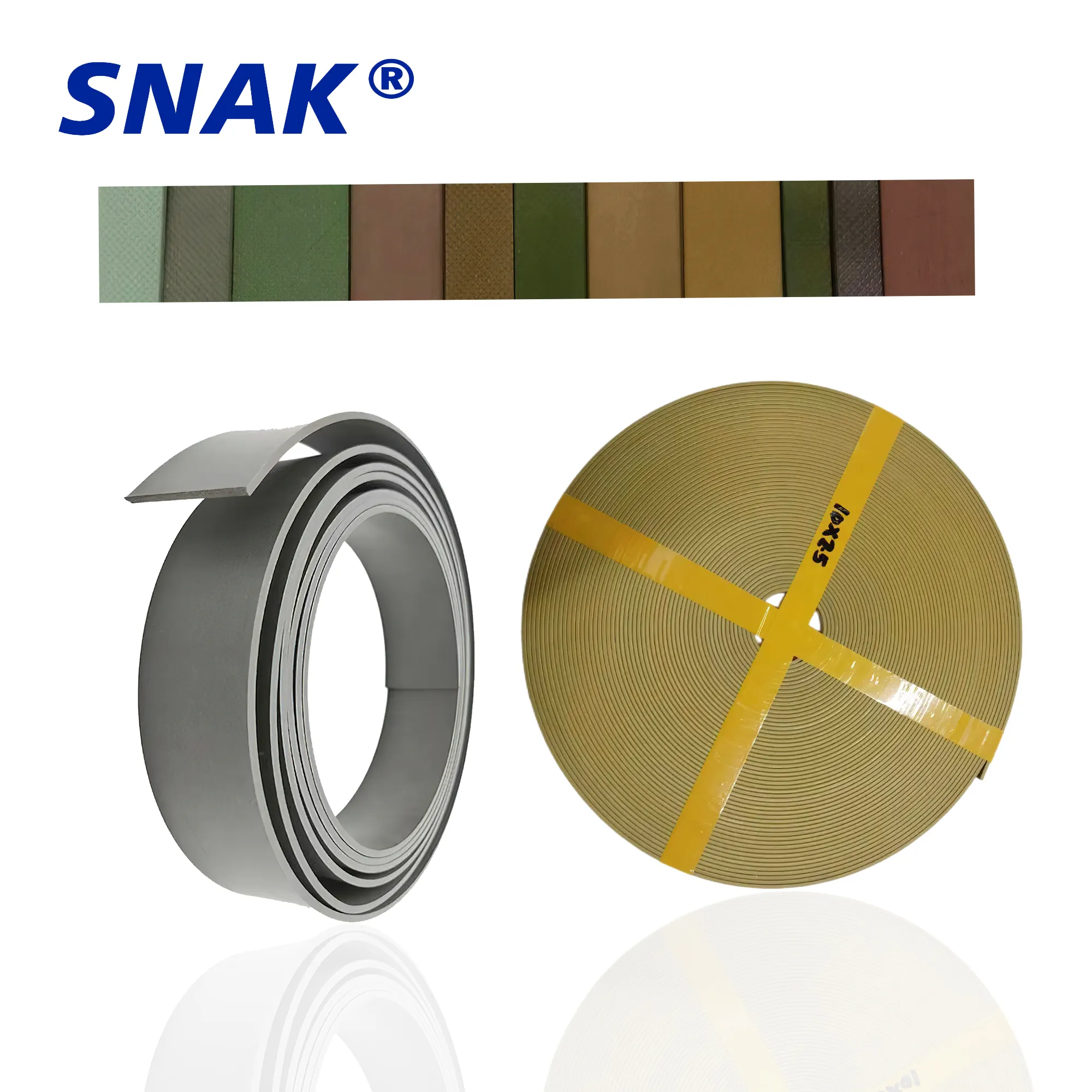 SNAK Factory 1 Rolle PTFE Tetra fluoro Kupfer pulver Verbund material Verschleiß streifen Kolbenstange Hydraulik system Verschleiß streifen