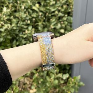 Bracelets de montre en tweed Harris de couleur personnalisée pour <span class=keywords><strong>bracelet</strong></span> de montre <span class=keywords><strong>apple</strong></span> <span class=keywords><strong>bracelet</strong></span> de montre intelligente pour femmes hommes - Product Image 4