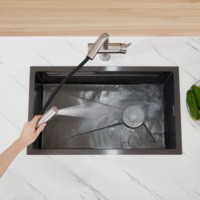Robinet de cuisine CE de haute qualité, certifié CUPC, haut de gamme, à 3 voies, avec filtre RO extractible pour eau potable directe, très vendu