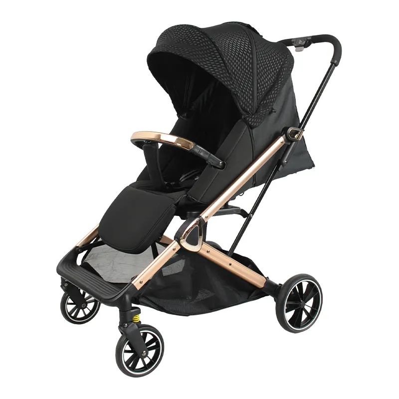 Trung Quốc Baobaohao Trọng lượng nhẹ dễ dàng gấp bé du lịch pram Deluxe xe đẩy em bé nôi bán buôn bé Buggy xe đẩy