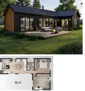 Maison préfabriquée de haute qualité pour usage résidentiel, hôtelier ou de bureau – Cabine modulaire - Product Image 1