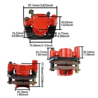Top qualité ATV gauche/droite hydraulique frein à disque étrier pompe de frein pour Pit Dirt Bike ATV Scooter Quad vélos Buggy système de freinage