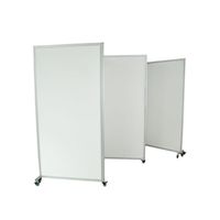 Panneau d'affichage modulaire pour galerie d'art, cloison pliable mobile, sublimation par transfert thermique, 10 pieds, exposition d'art pour salon professionnel, écologique et durable