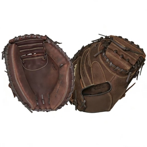 Guante de Béisbol Profesional de Cuero Genuino con Palma Reforzada de 32 Pulgadas para Competencia de Béisbol Estándar de la MLB, Listo para Usar - Product Image 4
