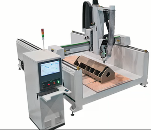Machine de découpe et de gravure CNC haute précision pour le travail du <span class=keywords><strong>bois</strong></span>, machine de gravure 3D à quatre broches - Product Image 2