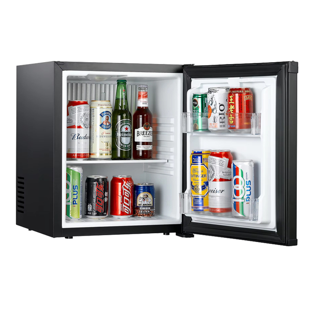 Solid Door Thermoelectric Refrigerator, Electronic Mini Bar, Heat Pipe Hotel Minibar/fridge