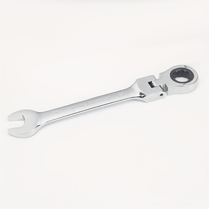 Llave de Trinquete de Cabeza Flexible de 24 mm, Métrica, 72 Dientes, Llave Combinada, Material de Grado Industrial OEM, 510 Nm de Torque, Acabado Espejo - Product Image 1