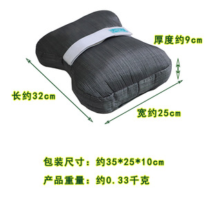 Coussin de soutien anti-escarres en forme d'os pour jambes, mollets, genoux, chevilles, usage domestique, motif floral gris, forme irrégulière, lavage à la main - Product Image 4