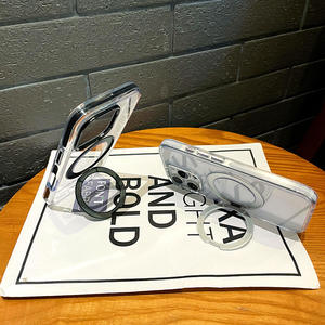 <span class=keywords><strong>360</strong></span> Rotation <span class=keywords><strong>coque</strong></span> <span class=keywords><strong>magnétique</strong></span> pour <span class=keywords><strong>iphone</strong></span> 15 16 17 support sans fil charge dur clair <span class=keywords><strong>coque</strong></span> de téléphone transparente pour <span class=keywords><strong>iphone</strong></span> 17 Pro MaX - Product Image 4