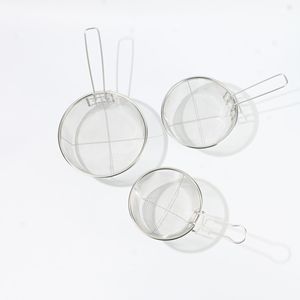 Panier de cuisson en acier inoxydable Wan Yitai, écumoire à nouilles, passoire, filtre à huile de cuisine, filet en maille 18, 20, 23 cm - Product Image 1