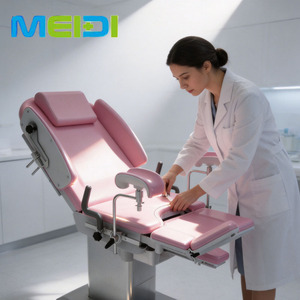 Table <span class=keywords><strong>d</strong></span>'<span class=keywords><strong>accouchement</strong></span> électrique MEIDI, lit <span class=keywords><strong>d</strong></span>'examen et <span class=keywords><strong>d</strong></span>'<span class=keywords><strong>accouchement</strong></span> gynécologique, fauteuil gynécologique avec tiroirs - Product Image 1
