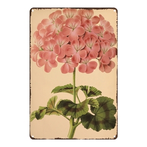 Plaque métallique Vintage à fleurs et de fruits, décoration intérieure, rétro, Shabby-Chic, faite en étain, pour cuisine, salon ou salle à manger - Product Image 5