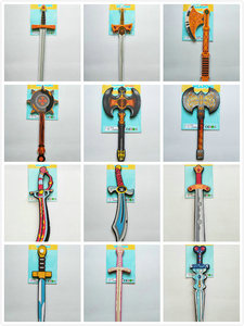 Espada de juguete de espuma EVA de 50cm para niños, <span class=keywords><strong>Arma</strong></span> de juguete de espuma con escudo de espuma - Product Image 6