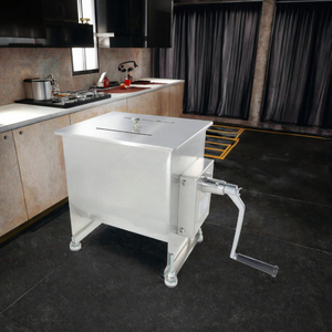 Mezcladoras de Carne Manuales Comerciales con Tapa de Acero Inoxidable y Motor Inclinable para Panadería, Restaurante, Molino de Harina, Modelo FME40T - Product Image 4
