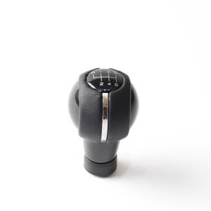 Pomo de palanca de cambios de cuero ergonómico de 5 y 6 velocidades para BMW Mini - Product Image 1