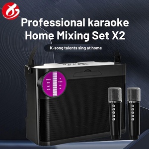 เครื่องคาราโอเกะไร้สายพกพา V5.3 A925 สำหรับงานปาร์ตี้ที่บ้าน ขายส่ง รับผลิตแบบ OEM ODM พร้อมไมโครโฟนคู่ ไฟ LED กระพริบ - Product Image 3