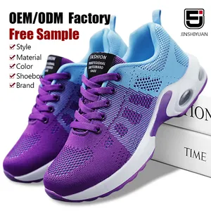 813 OEM stock sport dames mode chaussures de course de sport à semelle souple décontracté femmes fabricants marche nouveau style baskets chaussures