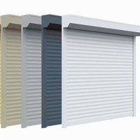 Persianas enrollables de aleación de aluminio resistentes a la oxidación y a la intemperie, directas de fábrica, para ventanas de techo, persianas exteriores para ventanas