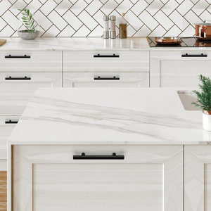 T Bar Kitchen Cabinet Pulls, Modern Matte <strong>Black</strong> Cabinet Handles, Kitchen Hardware for Cupboard Drawer and Kitchen Drawer - Product Image 2