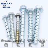 MALAXY ROHS Sertifikalı Karbon Çelik Elektro-Galvanizli (EG) Soğuk Şekillendirme Kollu Ankraj İzolasyon Bağlantı Elemanları