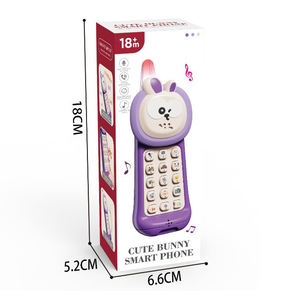 ของเล่นโทรศัพท์มือถือดนตรีออร์ฟแบบขายส่ง ของเล่นโทรศัพท์มือถืออัจฉริยะแบบมัลติฟังก์ชั่น ลายการ์ตูน บันทึกเสียงได้ สำหรับการเรียนรู้ - Product Image 5