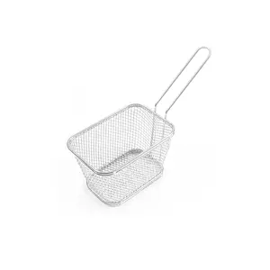 Commercial Wholesale Wire Mesh Kitchen & Restaurant French Fries Box French Fries Storage Baskets