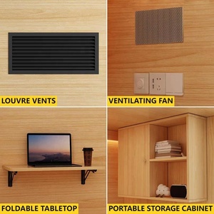 Cápsula Cama para Dormir Cápsula Cama <span class=keywords><strong>de</strong></span> Hotel con Ventilación y Sistema <span class=keywords><strong>de</strong></span> Circulación <span class=keywords><strong>de</strong></span> Aire para Casas <span class=keywords><strong>de</strong></span> <span class=keywords><strong>Alquiler</strong></span> y Albergues Juveniles - Product Image 4