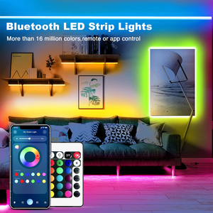 10m 32.8ft 5050 Interior Decor Multi Color IR Remote and App Control <b>Smart</b> RGB LED <b>Light</b> Strip With Blue Tooth - Product Image 4