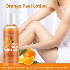 Lotion Peeling Fort Éclaircissant <span class=keywords><strong>Corps</strong></span> et Visage Peau Noire et Orange, Peeling Blanchissant Puissant sous Marque Privée - Product Image 6
