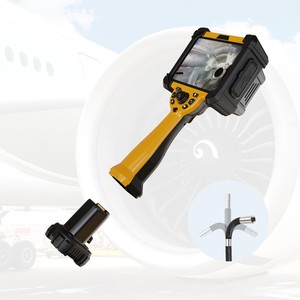 360 °   Endoscope flexible 1080P HD étanche IP67 avec source <span class=keywords><strong>de</strong></span> lumière LED pour l'entretien des compresseurs d'avion - Product Image 4