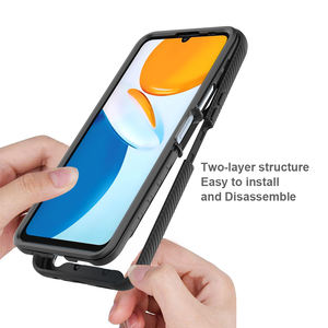 Vente en gros Étui antichoc pour téléphone portable Étui hybride PC et TPU pour <span class=keywords><strong>Huawei</strong></span> <span class=keywords><strong>Honor</strong></span> X7 - Product Image 4