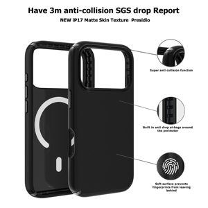 Coque de téléphone magnétique antichoc robuste et résistante 2026 pour <span class=keywords><strong>iPhone</strong></span> 18 17 Pro Max AIR 16 15 14 <span class=keywords><strong>13</strong></span> - Product Image 2